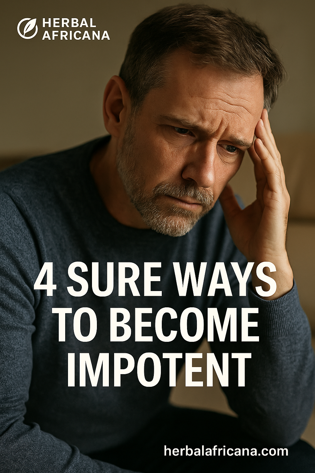 4 Sure Ways to Become Impotent (And How to Avoid Them)