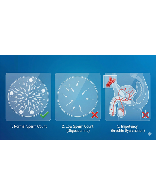How Low Sperm Count Leads to Impotency (According to Science)